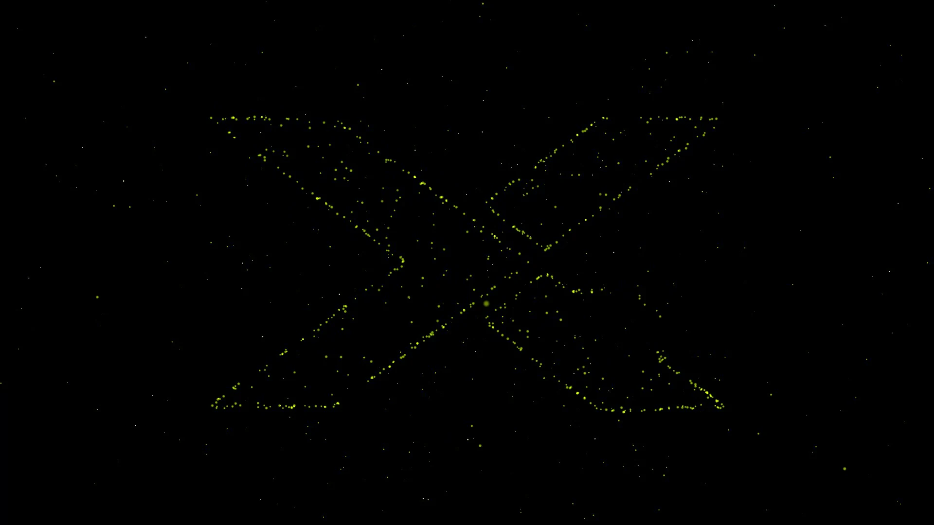 Green particles assemble into Streamax’s brand mark in a website opening